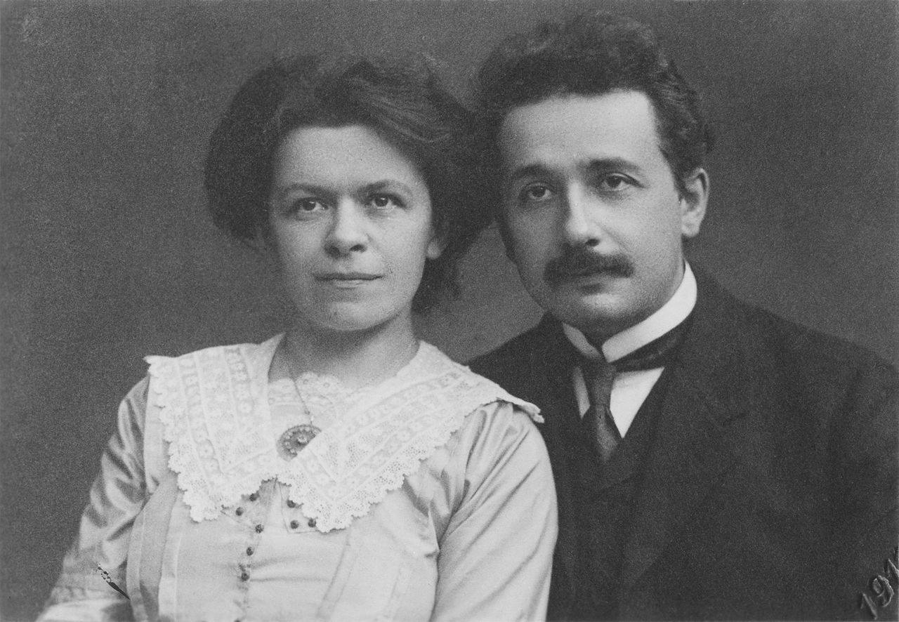 Albert_Einstein_and_his_wife_Mileva_Maric
